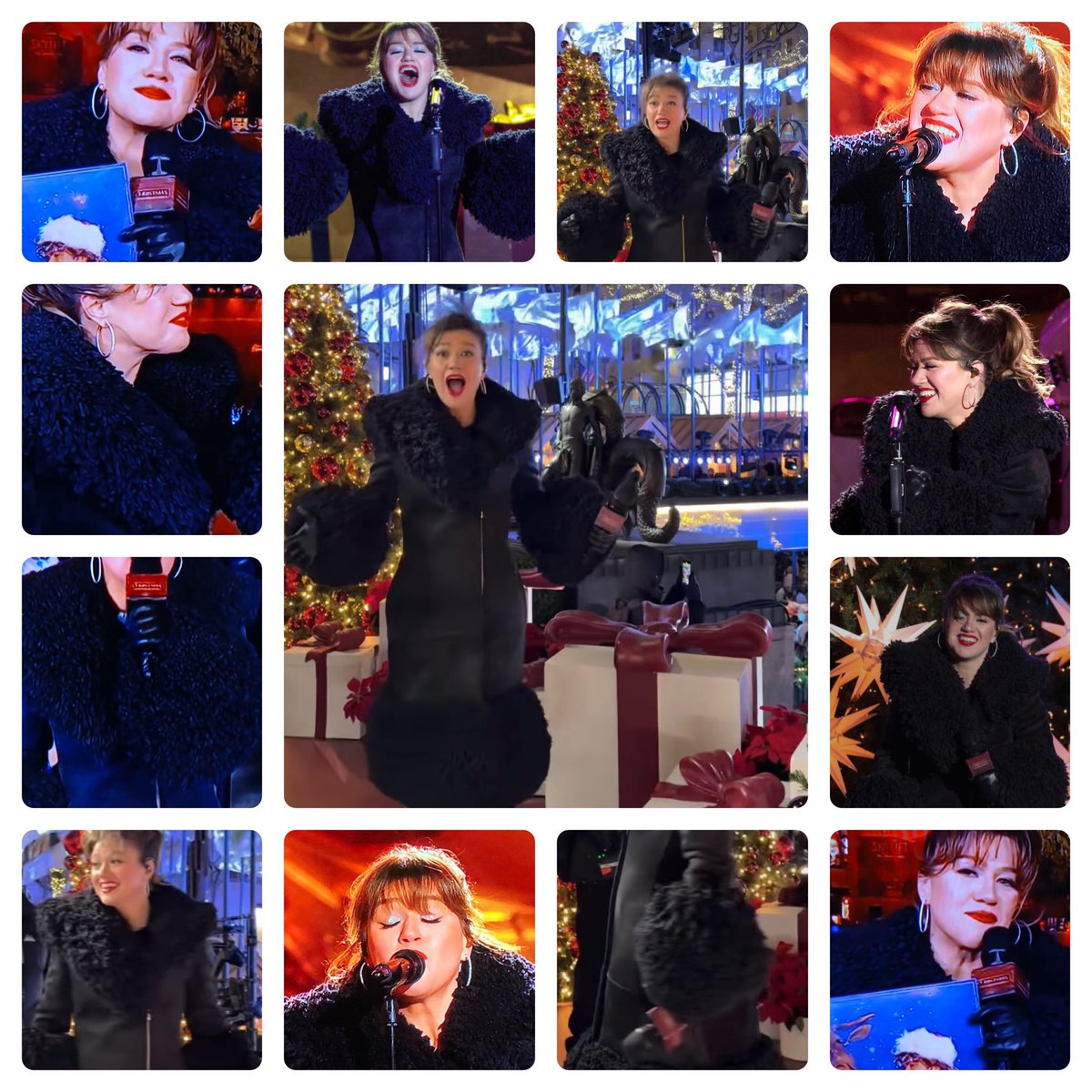 AmyElden's tweet image. … ✨✨✨✨✨✨✨✨✨✨

#KellyClarkson #Rockefellercenter #Rockefellercentertreelighting #NY #mother #KC #queenKC #queenkelly #2024 … ❤️❤️❤️ #lovemother 

@kellyclarkson 

Pics I took from the videos my lovely and ever so kind friends over seas sent to me … ❤️❤️ in true “Amy…