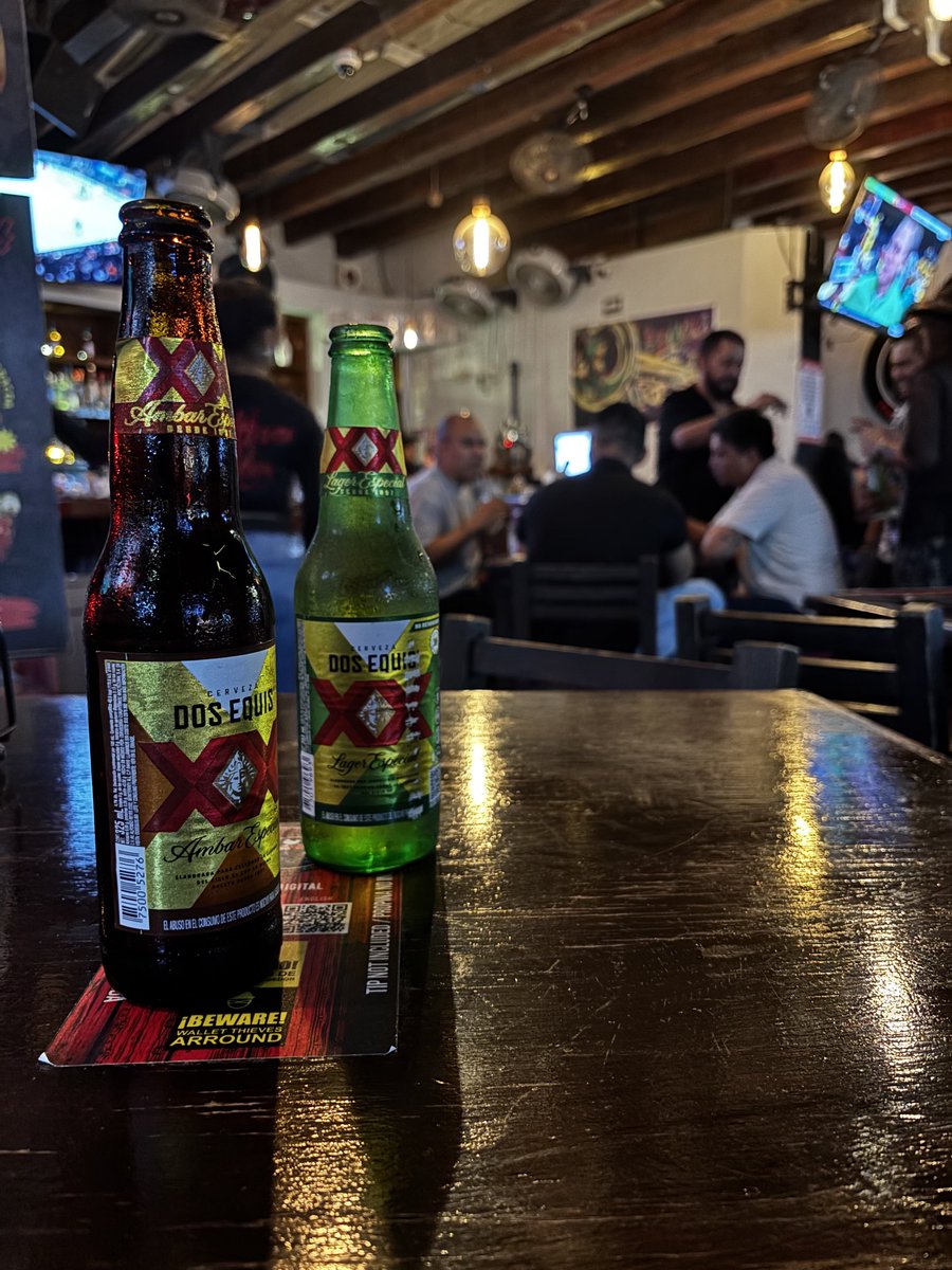 Primer parada de la noche 🍻