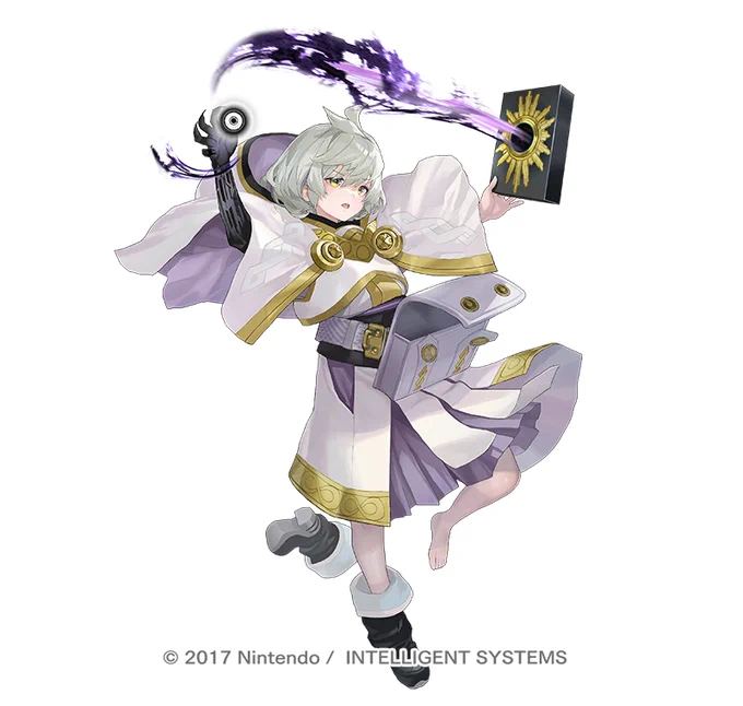 「ファイアーエムブレム ヒーローズ」第9部登場のヒロイン??男の娘??「知の源ルーン」のデザインとイラスト担当させていただきました。よろしくお願いいたします。#FEヒーローズ #FEHeroes #FEH 