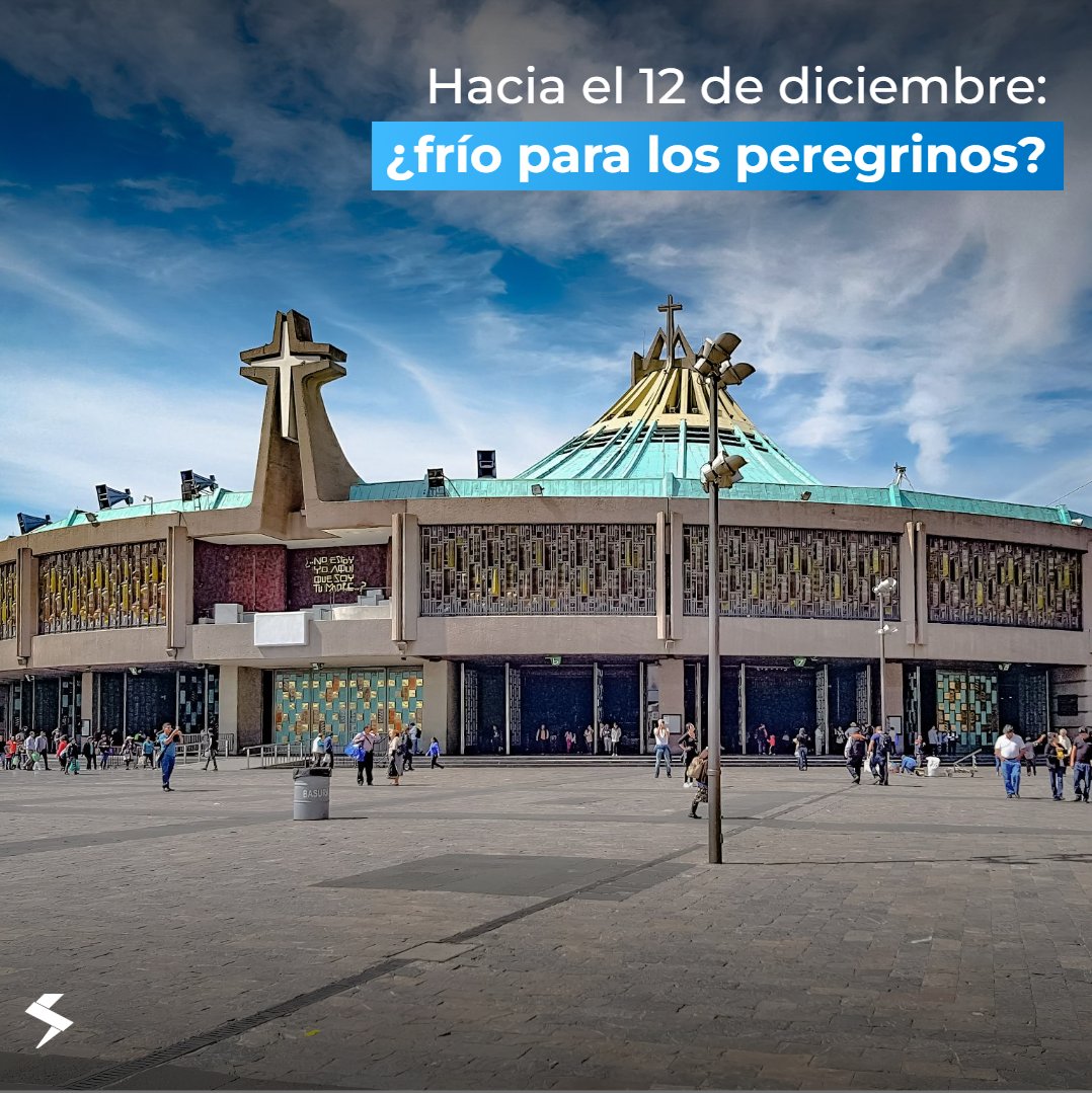 SkyAlertStorm's tweet photo. 🥶🌧️🥵Los modelos de pronóstico señalan panoramas con lluvias, frío y calor en diferentes partes del país para la próxima semana.

🔍¿Qué condiciones les esperan a los peregrinos en su trayecto hacia la Basílica de Guadalupe y durante su estancia en #CDMX? ¡Te contamos!

👉https://t.co/xqOWRkhh4I

📲 Descarga #SkyAlertApp: https://t.co/KvZ5XlxowG