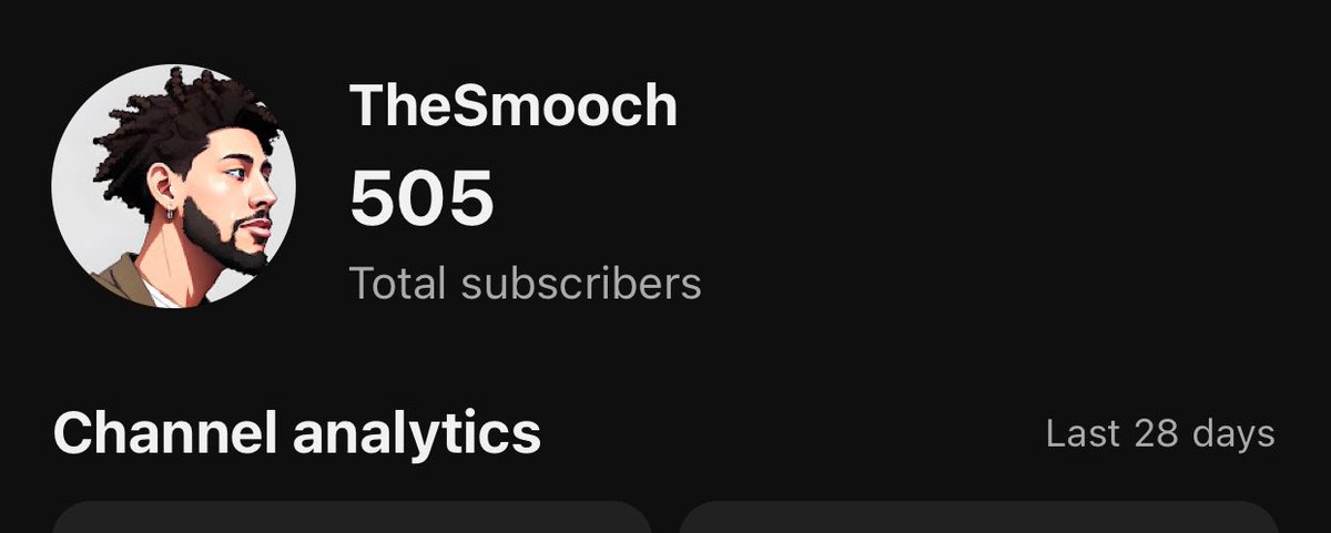 DontaeMauck's tweet photo. Hit da big 500 subs on the channel and sitting at 270k+ channel views! More long form content coming very soon! Good job me 🍊🍊 https://t.co/QnJL7HkVYN