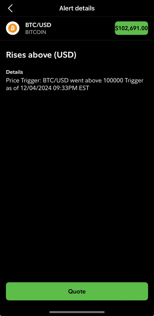 SerHanmer's tweet image. $BTC Finally passed the 100k Milestone! 🔥😭