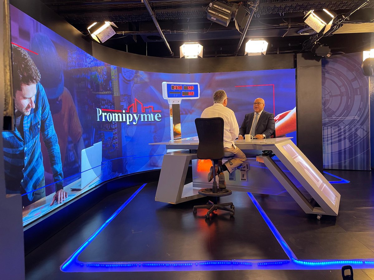 Gracias a mi querido y admirado ⁦<a href="/rcavada/">RCNoticias</a>⁩ por la original e inolvidable entrevista en ⁦<a href="/Telenoticiasrd/">TelenoticiasRD</a>⁩ por ⁦⁦⁦<a href="/telesistema11rd/">Telesistema 11</a>⁩ confirmando su liderazgo en materia informativa, así como en mis afectos. Siempre cerca! 🤗. ⁦<a href="/MIC_RD/">Ministerio de Industria, Comercio y Mipymes</a>⁩ <a href="/Promipyme_RD/">Promipymerd</a>