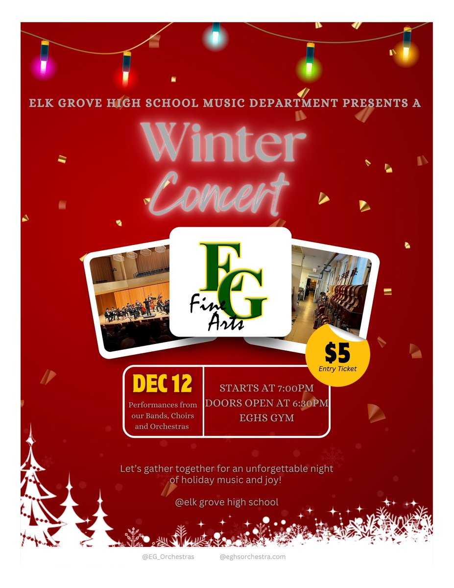Elk Grove HS Orchestra tweet media