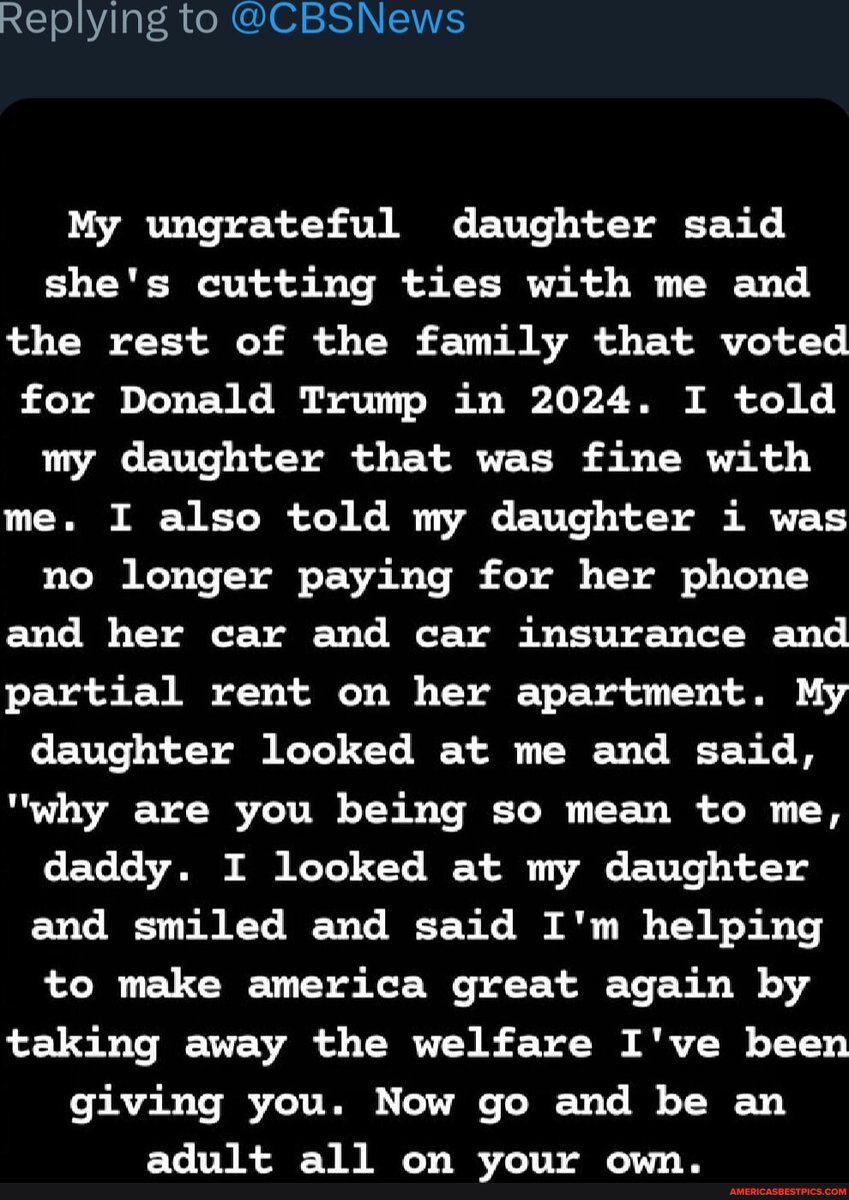 comesjudgement's tweet image. #replying #ungrateful #daughter 
americasbestpics.com/picture/TVOyMb…
#AmericasBestPicsAndVideos