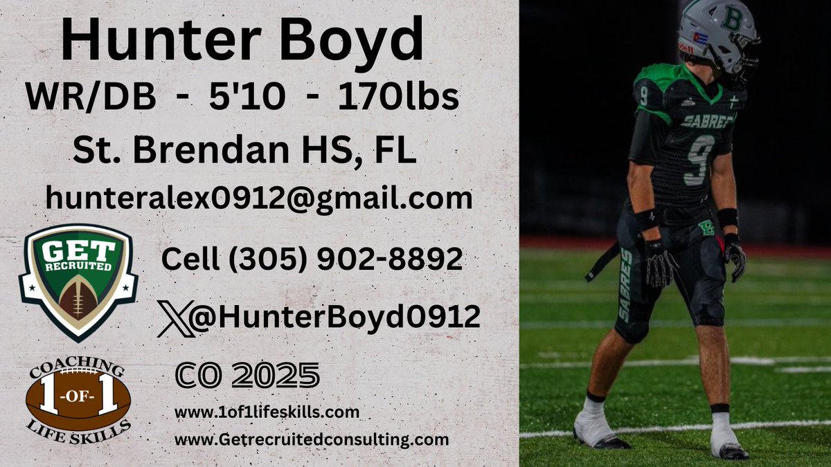 Get Recruited (@get__recruited) on Twitter photo Hunter Boyd - CO 2025 - WR/DB - 5'10, 170lbs - 4.1 GPA - Fast, athletic, with great ball skills - St. Brendan HS, FL - Player Profile: app.productiverecruit.com/profile/hunter… <a href="/HunterBoyd0912/">Hunter Boyd</a> <a href="/1of1lifeskills/">1-of-1 Consulting</a> <a href="/CWRUFootball/">CWRU Football</a> <a href="/UChicagoFB/">UChicago Football</a> <a href="/HensFootball/">Pomona-Pitzer Football</a> <a href="/CentreFootball/">Centre College Football</a> <a href="/TartanFB/">Carnegie Mellon Football</a> <a href="/Get__Recruited/">Get Recruited</a> Hunter Boyd - CO 2025 - WR/DB - 5'10, 170lbs - 4.1 GPA - Fast, athletic, with great ball skills - St. Brendan HS, FL - Player Profile: app.productiverecruit.com/profile/hunter… <a href="/HunterBoyd0912/">Hunter Boyd</a> <a href="/1of1lifeskills/">1-of-1 Consulting</a> <a href="/CWRUFootball/">CWRU Football</a> <a href="/UChicagoFB/">UChicago Football</a> <a href="/HensFootball/">Pomona-Pitzer Football</a> <a href="/CentreFootball/">Centre College Football</a> <a href="/TartanFB/">Carnegie Mellon Football</a> <a href="/Get__Recruited/">Get Recruited</a>