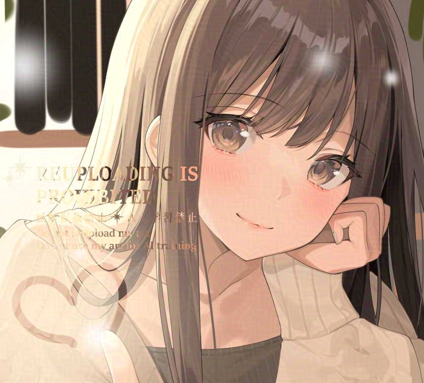 「可愛くなってきた気がする... 」|かがちさくのイラスト