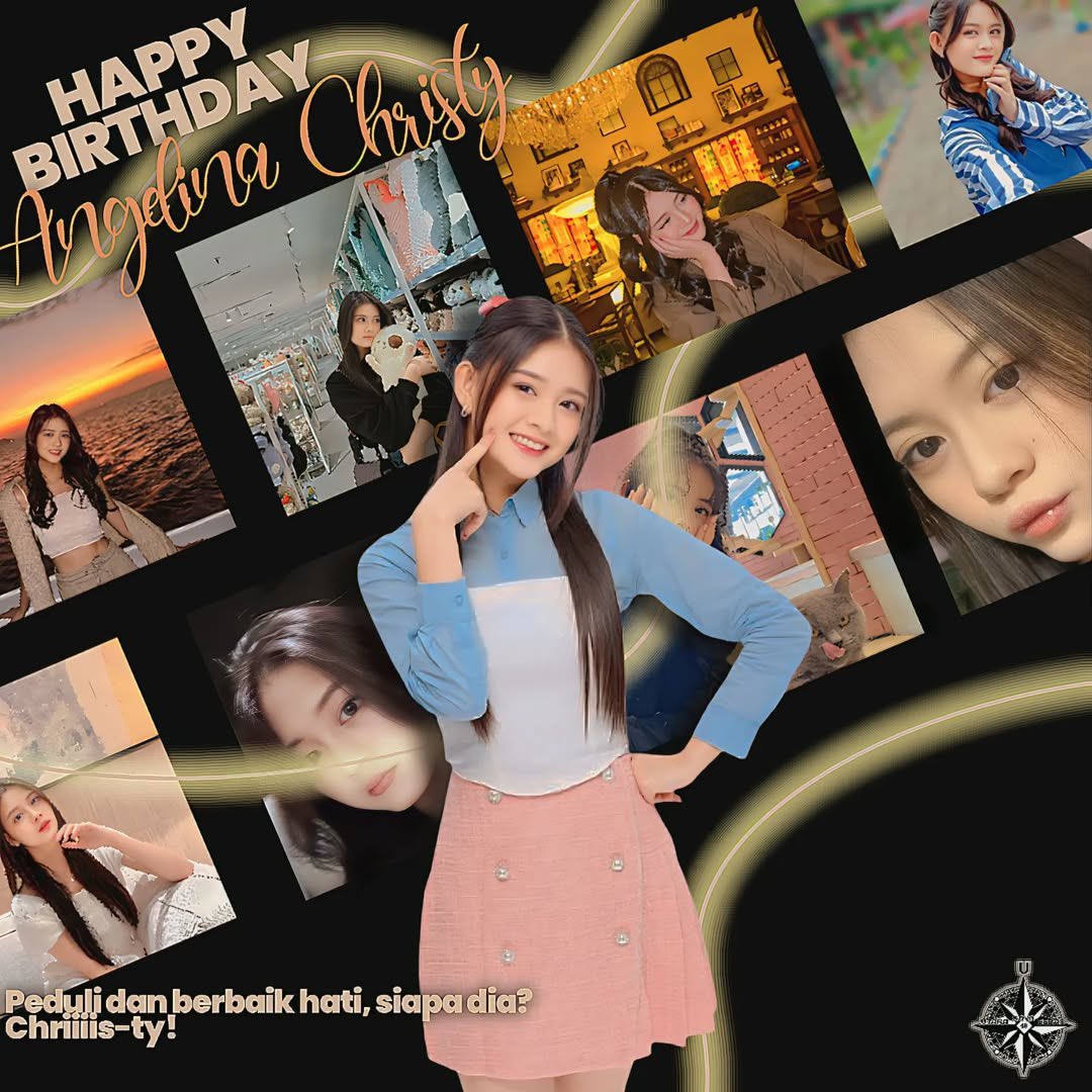 happy birthday kesayangan mimin 🫶🏻🫶🏻🫶🏻 <a href="/A_ChristyJKT48/">Angelina Christy</a> , semoga yang di impikan segera terwujud, sehat selalu dan selalu memberikan energi positif kepada fans, semangat untuk ssk nya

#Christyjkt48 
#christyzer.ofc
#BLOH
#sunRISE
#InsideChristyMind
#UtaraGayaBebas48