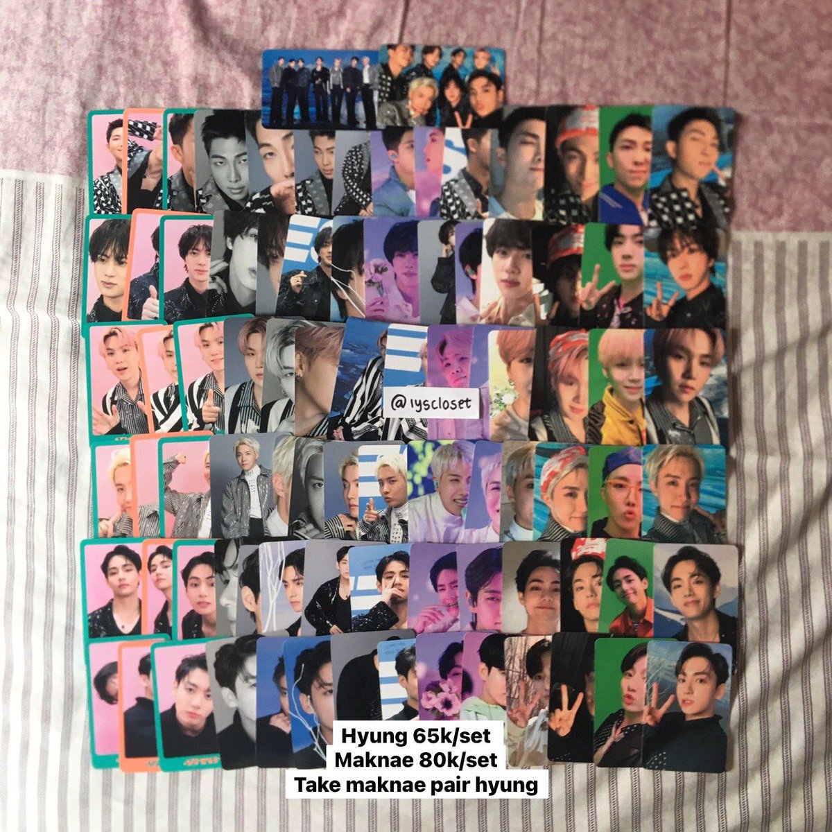 iyscloset's tweet photo. Help rt please
Wts // want to sell AAB BTS clearance sale
📍kepri, tpinang
✅🍊
❌adm+packing
Boleh nego, take banyak free pc/merch off random
#wts #bts #merchbts https://t.co/BbZRnOFT7v