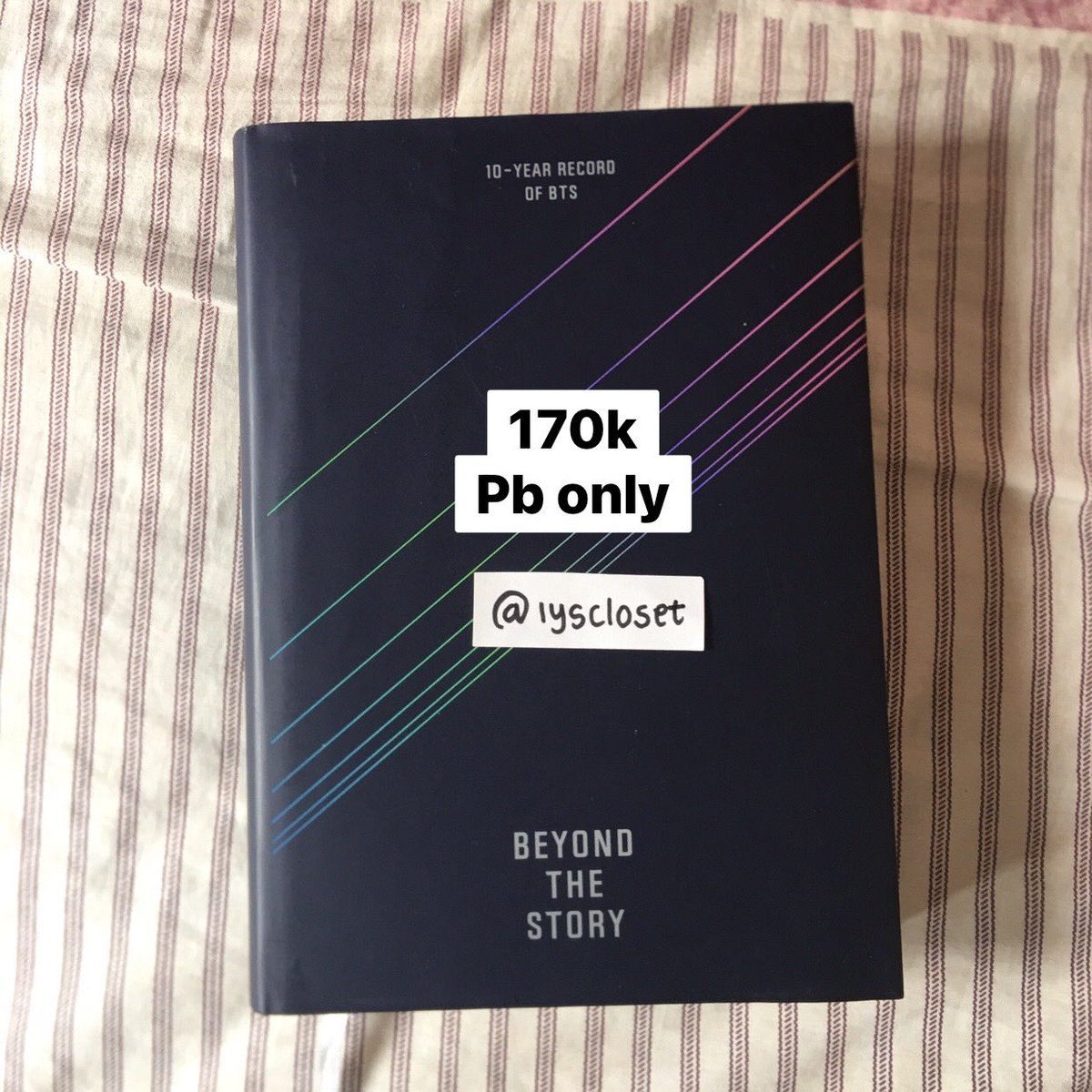 iyscloset's tweet photo. Help rt please
Wts // want to sell AAB BTS clearance sale
📍kepri, tpinang
✅🍊
❌adm+packing
Boleh nego, take banyak free pc/merch off random
#wts #bts #merchbts https://t.co/BbZRnOFT7v