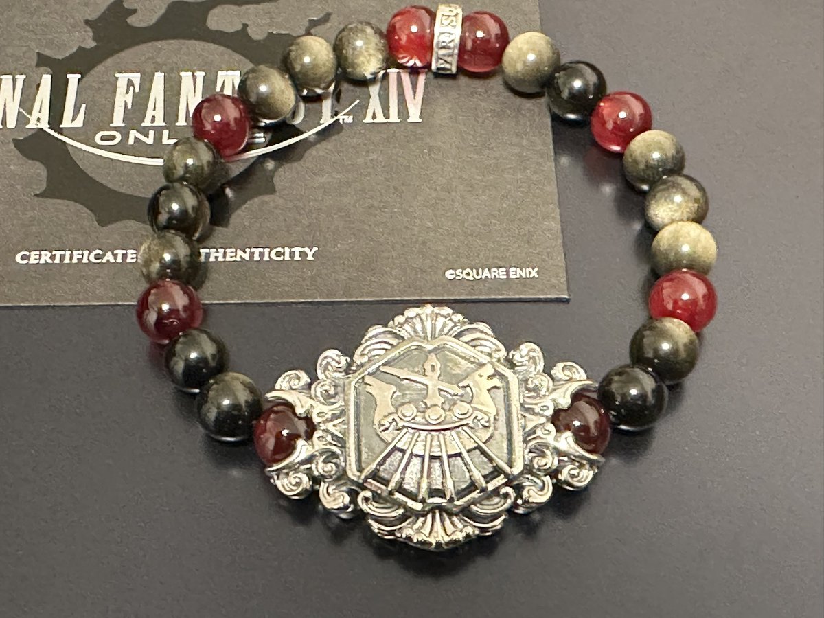 FLIBUSTIERの黒渦団ブレスレットが届いたー☺️ #FF14 #FLIBUSTIER