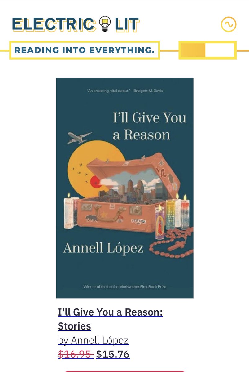 Thrilled to see my debut, I’LL GIVE YOU A REASON, included here. I’m in great company.