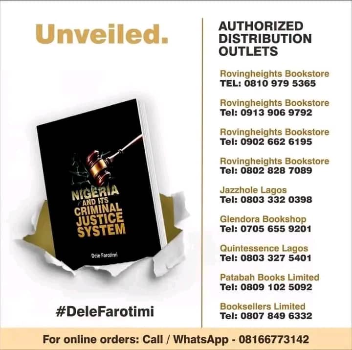 ChidiOdinkalu's tweet photo. If you want to support #FreeDeleFarotimi, pls buy this book. https://t.co/pHw2ze4jPo