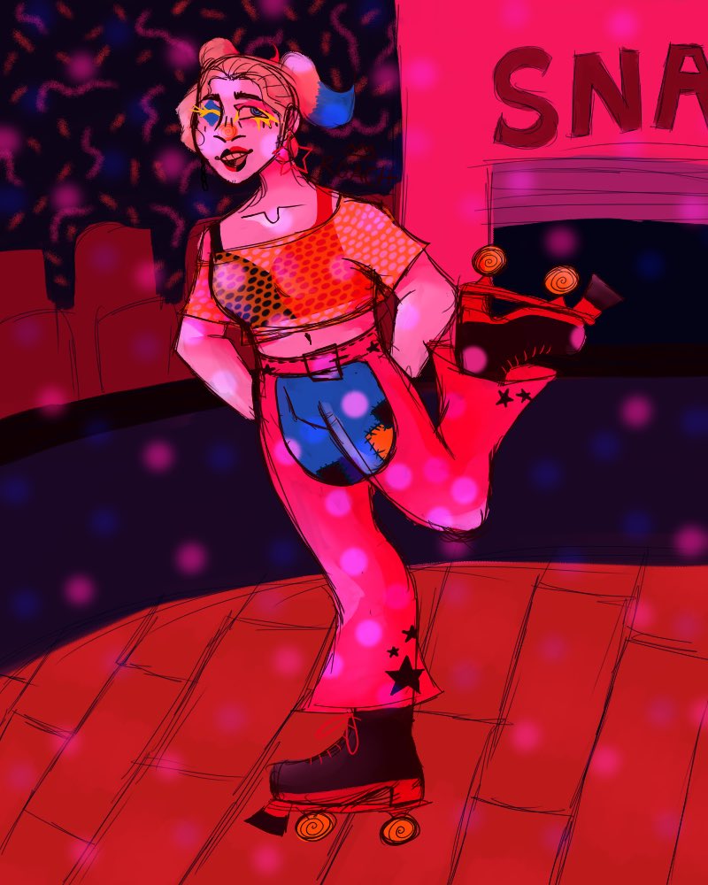 roachytheking's tweet photo. Harley Quinn ♦️

#harleyquinn #fanart #harleyquinnart #DC https://t.co/1w7zJlcZ4b