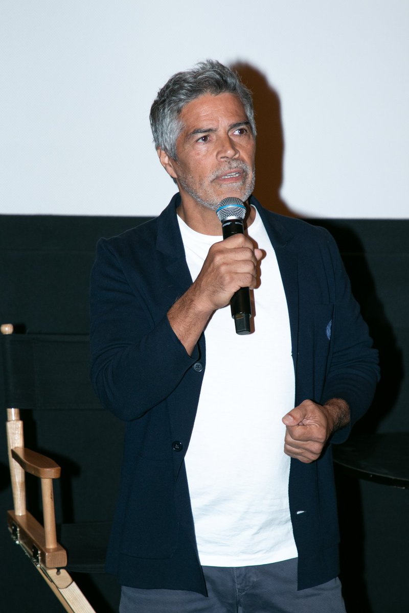 FJ6utierrez's tweet photo. THE WAIT special FYC screening at @UnitedTalent, hosted by my talented friend @Esai_Morales | Q&amp;A with composer @ZeltiaMontes and myself, moderated by the brilliant Ahbra Perry from @FantasticFest #ThankYou to everyone who joined us and made the evening a success 🖤 https://t.co/L013bSl4wR
