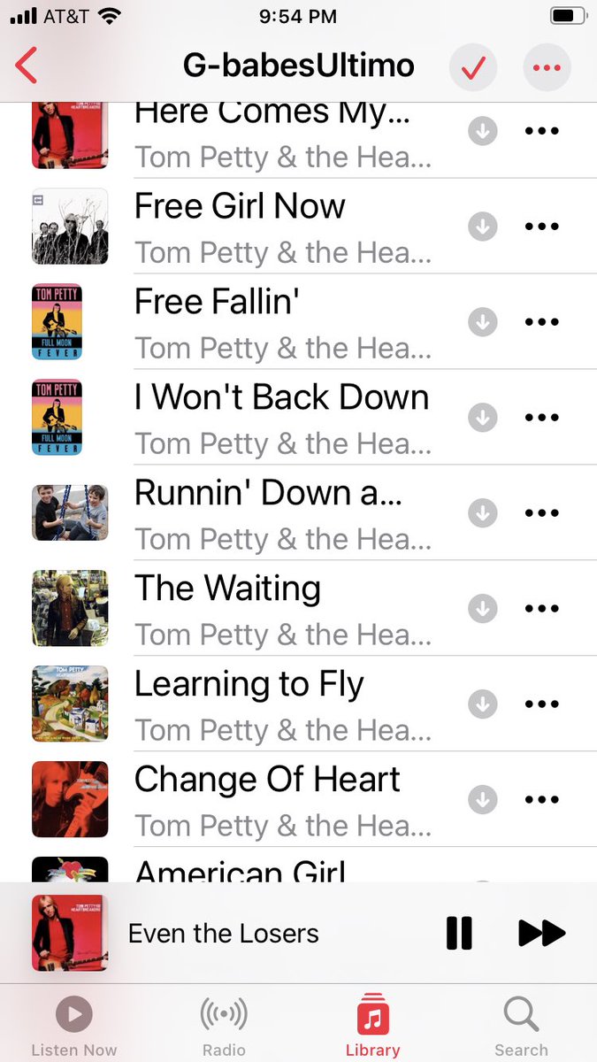 JCSI1's tweet photo. @Music__Mentor #TomPetty #10Songs (I copied from a playlist on my iTunes) https://t.co/NWGfiCw6RQ