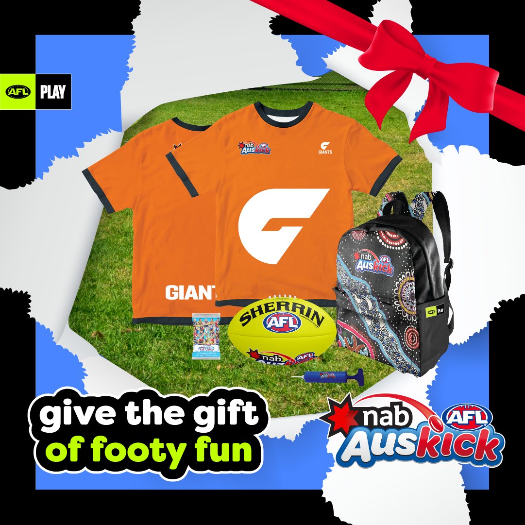 🚨Don't miss out! Register by 8 December for guaranteed delivery of their Auskick Pack by 25 December.

👉 play.afl/play/auskick/2…
