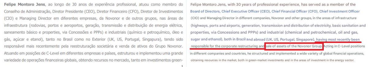 filiusVi's tweet photo. Felipe Jens will be $BAK 's new CFO.

Check out his curriculum:

#BRKM5 Braskem https://t.co/Zs9v0D71PC