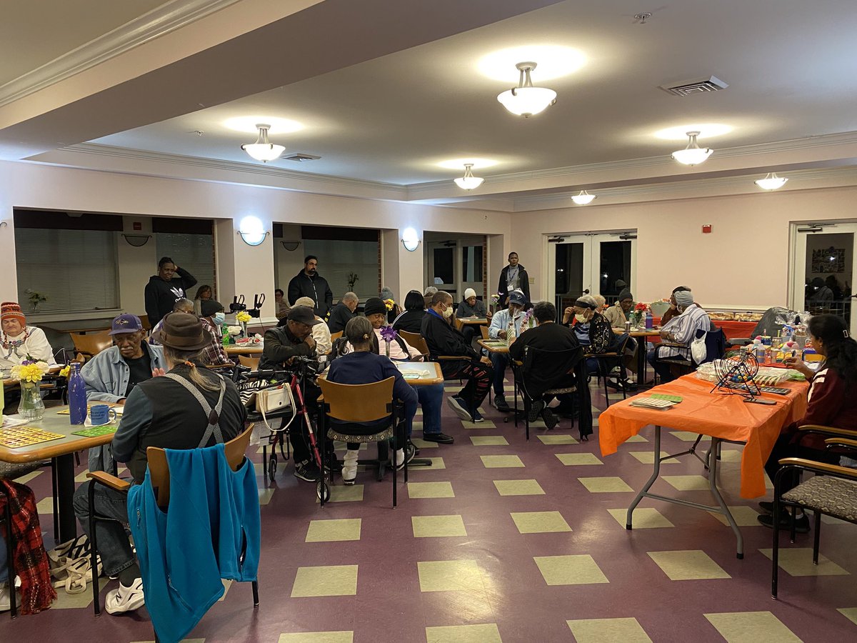AcpMaryland's tweet photo. Grateful to #GEDCO Baltimore for helping us host a game night with seniors in their community. Their staff were amazing. So much joy in that room. And our mighty volunteer committee brings it every single time. ❤️@jyotsnagummadi @CchristmColleen https://t.co/9NqQPsj3Iw
