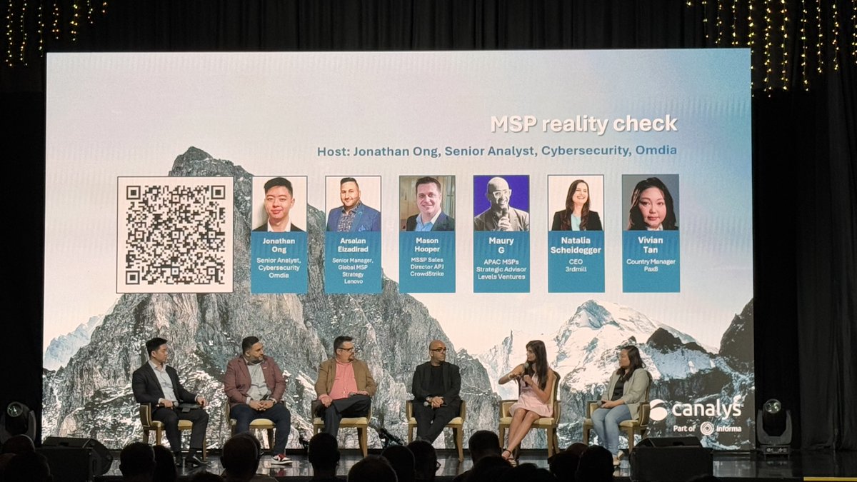 Canalys's tweet image. The 'MSP Reality Check' Expert Hub at the #CanalysForums2024 APAC delivered invaluable insights on navigating the evolving managed services landscape.
@Lenovo @CrowdStrike @LevelsVentures #3rdmill @pax8 
#MSP #managedservices #AI