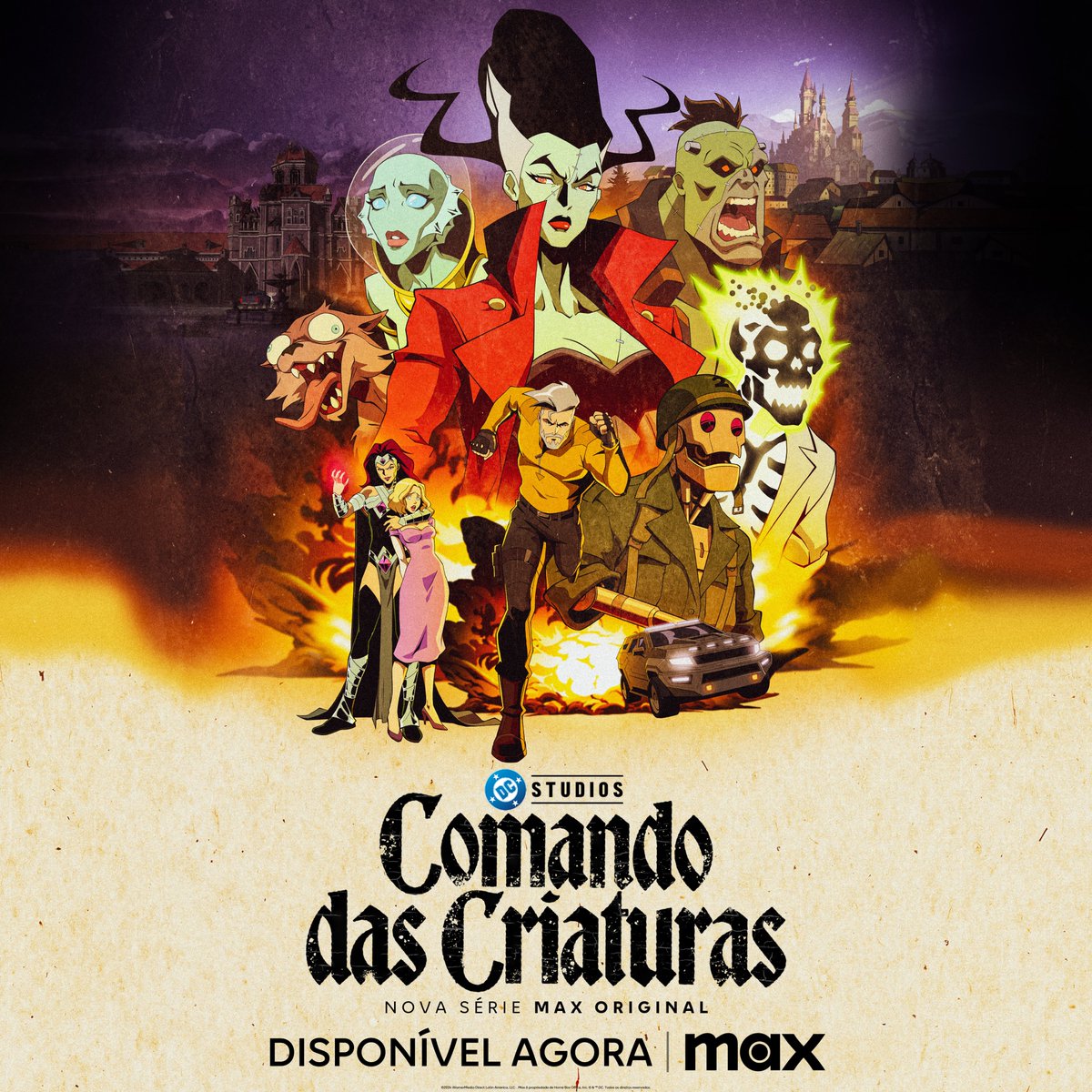 HBOMaxBrasil's tweet photo. Quem precisa de heróis quando se tem monstros?

Da mente de @JamesGunn, chega a nova série original Max e DC Studios #ComandoDasCriaturas. Os dois primeiros episódios já estão disponíveis, só na Max. https://t.co/z97mNJxgEj