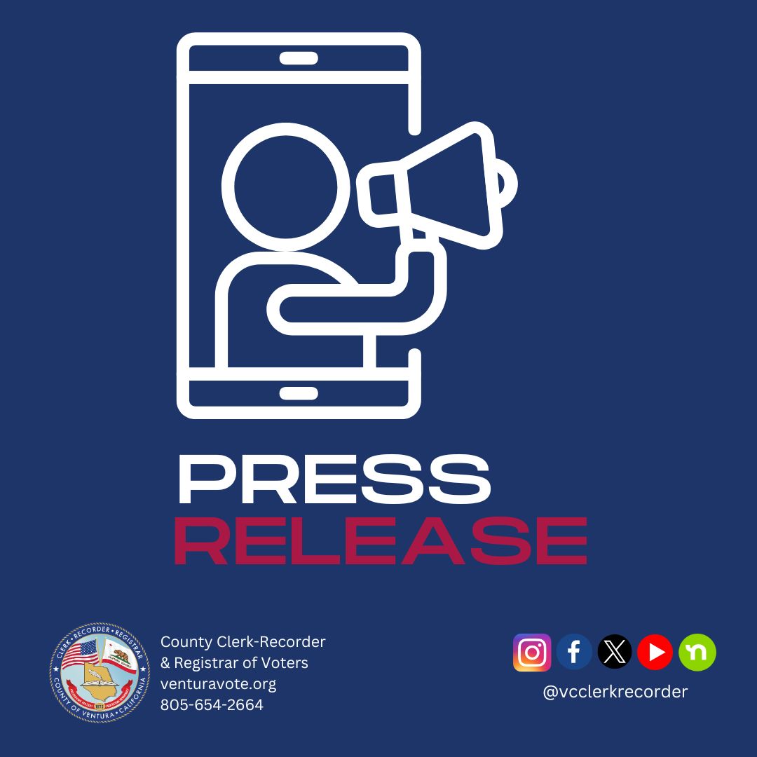 Registrar of Voters Ascencion announced official certification November 5, 2024 General Election. 394,197 ballots were cast in the general election; with 84.17% of the voters utilizing their VBM ballot and 15.83% voting in person. 76.25% overall voter. Read more @venturavote.org