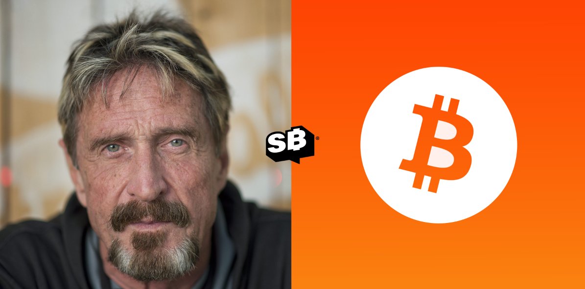 JOHN MCAFEE 🔥: "If #Bitcoin breaks $100K, you can bet it'll hit $1M."