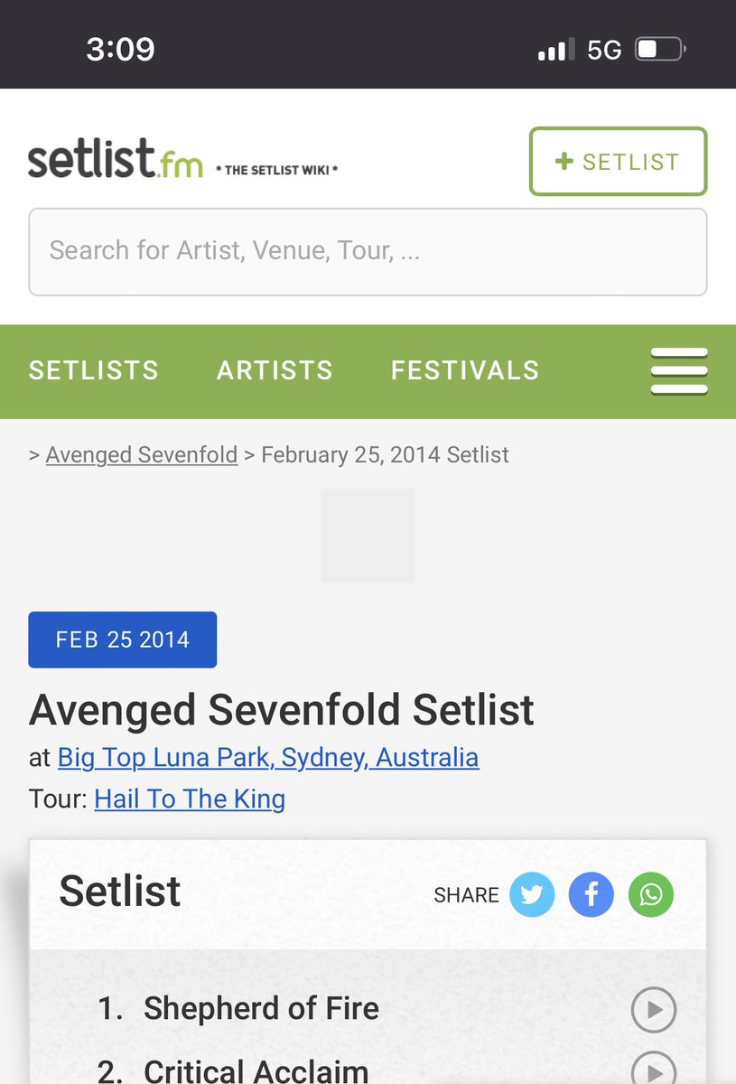 DeejayDeanne's tweet photo. @TheOfficialA7X You know where you haven’t been in a while? 🇦🇺 https://t.co/zoT4r9ePaE