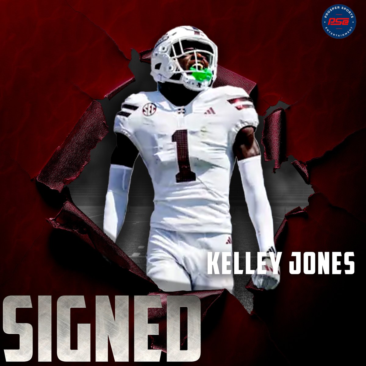 We are thrilled to announce <a href="/kelleyjones511/">Kelley Jones</a> has joined the PSE Family! It's Time to Prosper! 👊 #collegefootball #nil