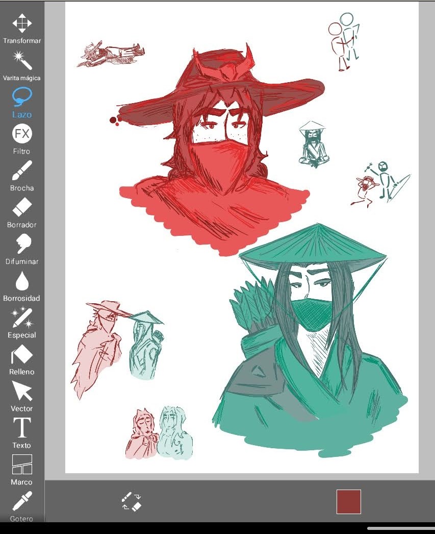 CrazidyMad's tweet photo. I was bored in class so...
 Quick sketches about a YeeHan AU
🤠🐉
 Maybe someday I'll finish it... Maybe
#hanzoshimada #colecassidy #yeehan #ow2 https://t.co/BGgvZDoeua