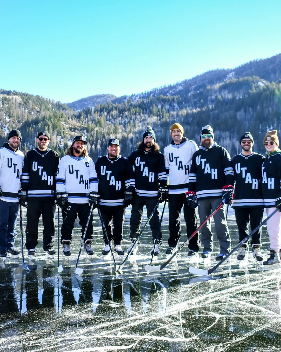 Seraphiend's tweet photo. This is what Utah hockey looks like. https://t.co/qfqTV80uQU