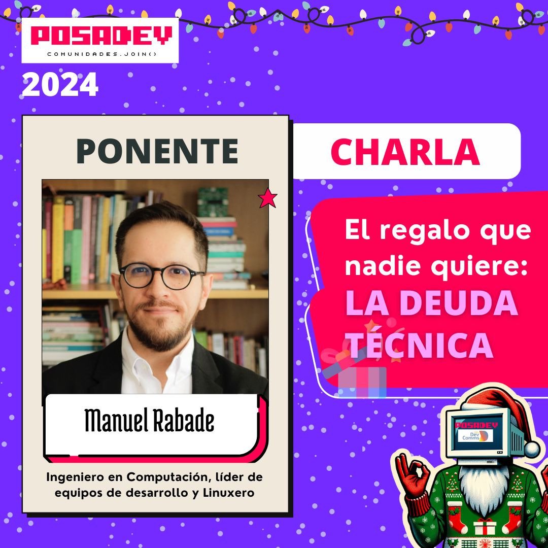 posadev's tweet image. Aún no duerman 💤 no no duermas sin antes asegurarte de tener tu boleto 🎫 🫣

Estas son las últimas charlas que habrá este año jojojo 🎅🏻 

#posadev #posadev2024 #speakers