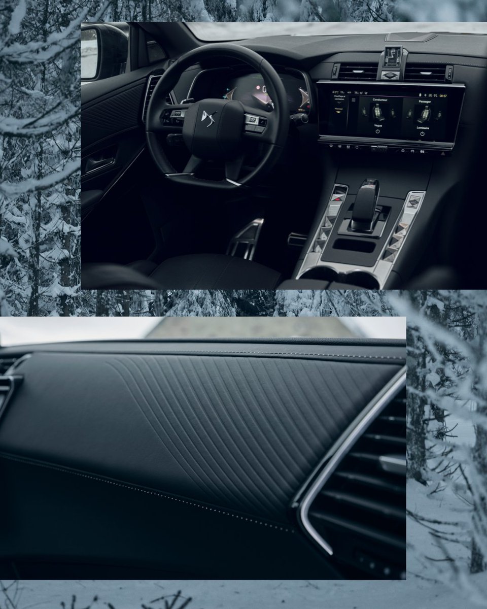 DS_JP_Official's tweet photo. エレガンスの未来へ。 
【DS 7 OPERA E-TENSE 4×4】 
 
スポーツサルーンに匹敵する加速性能とともに、荒れた路面や雪道では４輪駆動が走行安定性をもたらし、新たな感動が生まれます。 

▼詳しくはこちら
https://t.co/jC78gxX5Tt

※画像は欧州仕様車です。 https://t.co/8v3VIyx58k
