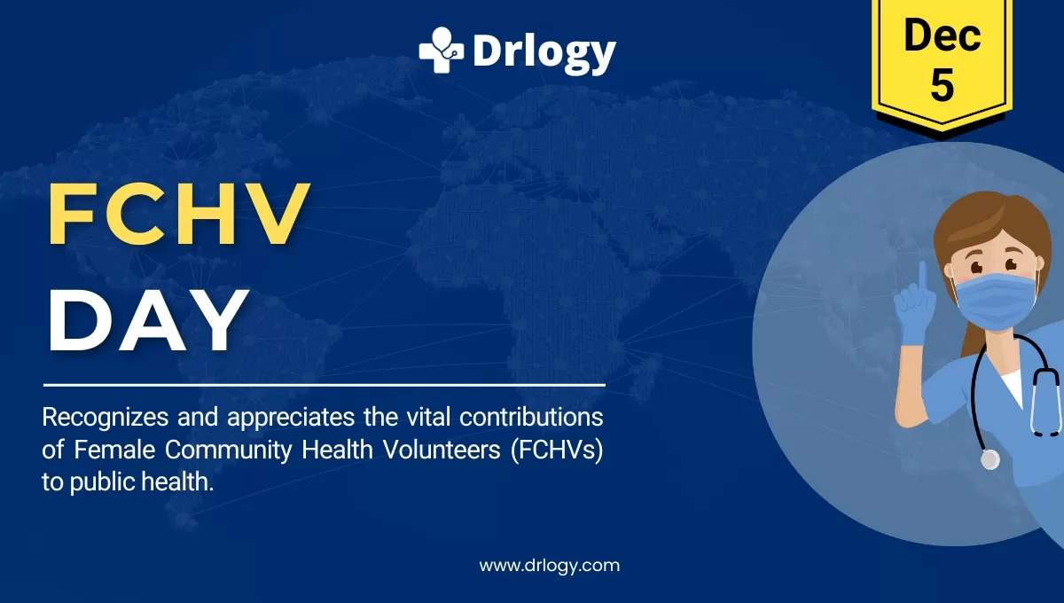Drlogy_'s tweet photo. Female Community Health Volunteers Day is celebrated on December 5th. It honours Female Community Health Volunteers (FCHVs).
Check: https://t.co/2GdWP72Dln
#FCHVDay #FCHVDay #FemaleHealthVolunteersDay #FemaleHealthVolunteer #health #healthdays #medicaldays #drlogy #drlogydays https://t.co/jeFKNhQWNf