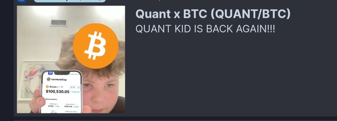 StrattonX0's tweet photo. $QUANT 

QUANT KID IS BACK 🚀🚀
👇👇👇

https://t.co/ZNQFx6sKrz

#Solana #x1000gem #btc100k #memcoin https://t.co/hATv739FMT