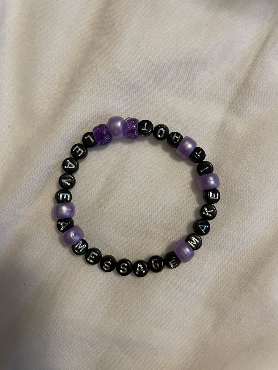lightsgowild's tweet photo. never forget when i made this bracelet for denver shows and no one wanted it because they didn't get it. we are losing the ancient texts https://t.co/E94HA9YO2m