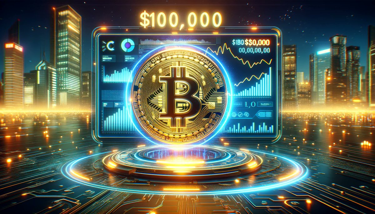 BTCGoTo's tweet photo. 1 #Bitcoin = $100K
1 #BTC = $100,000
1 $BTC = One hundred thousand United States Dollars https://t.co/ucvkOiWumw