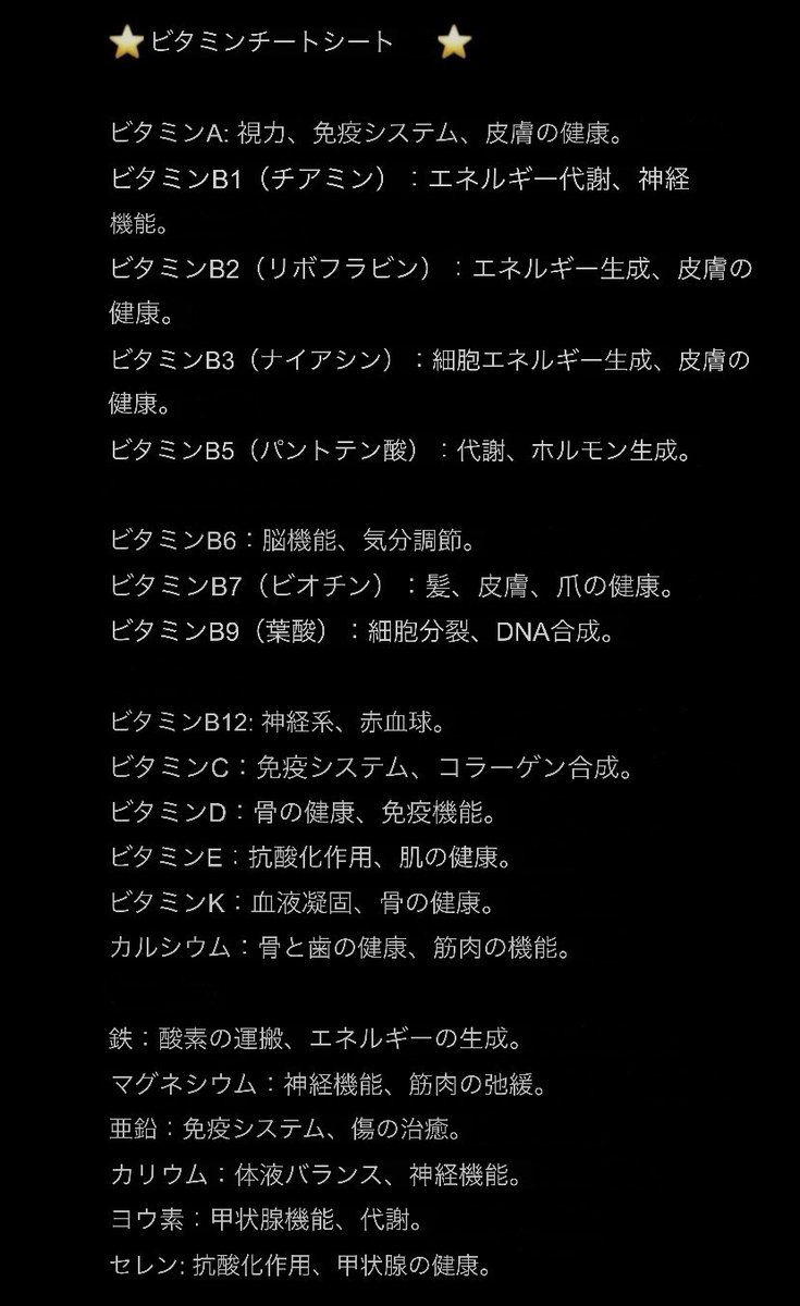 macaronmacaro15's tweet photo. ビタミン早見👇🤩💫💫💫✨✨✨ https://t.co/dA0lzxibv5