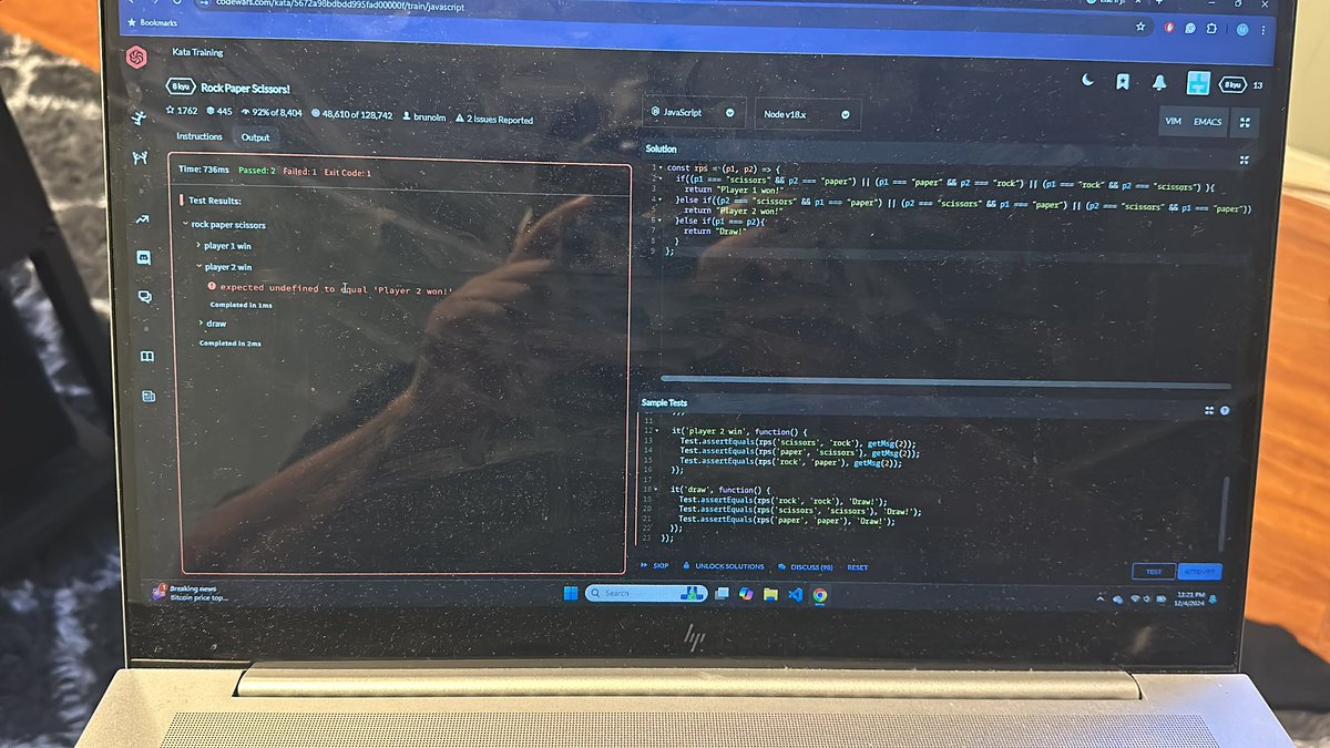 qwodee's tweet image. Now let’s see what I’m missing? 🤔
#100Devs 
#fullstackdeveloper
