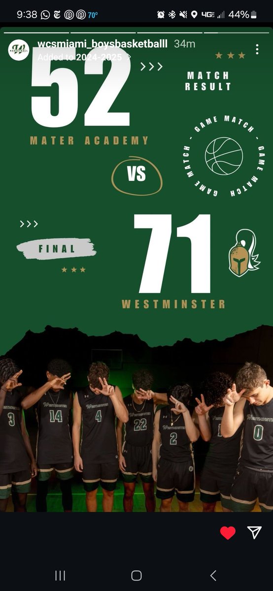 Cooper_Whitby31's tweet photo. Westminster Warriors 4-0. Great team win. 22 pts tonight. https://t.co/5Nfc8qow7a