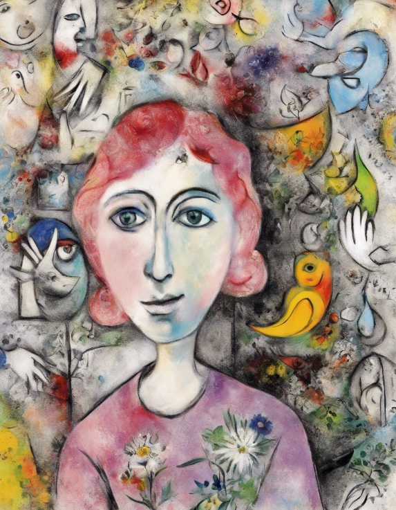 An autumn lady
Left: Hand- drawn
Right: AI-modified 
#SDXL