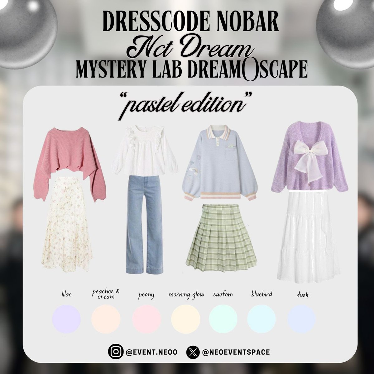 neoeventspace's tweet photo. 👚꧁Dresscode information꧂👚

Halooo dreamzen!! 🙌 its time to announce dresscode for our event Nobar Dream()Scape In Cinemas With Neo Event Space👚👔👕 Dont forget to wear it !! See youu all !! 😍😍😍 https://t.co/aF3BKhoU2m