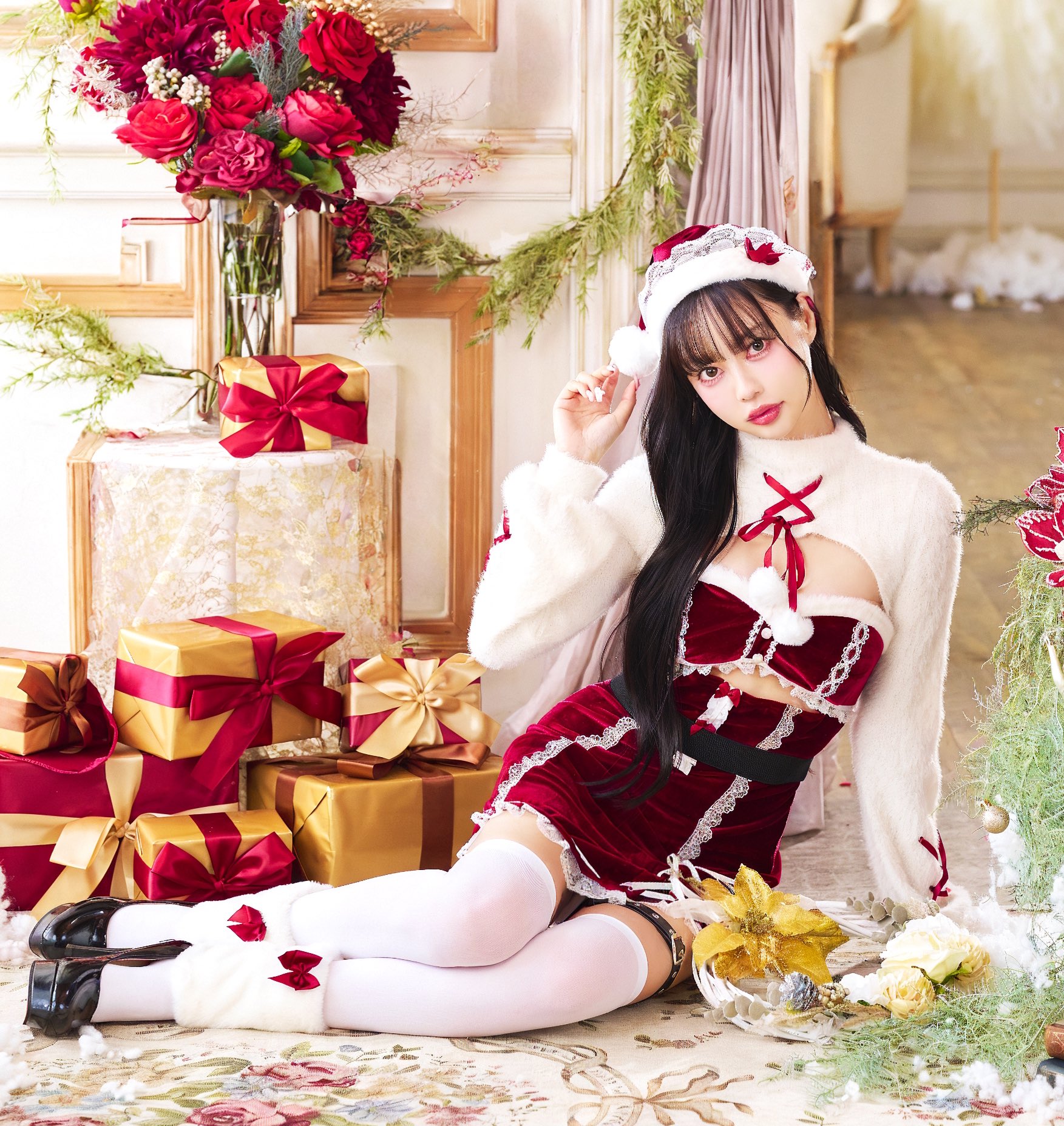 Malymoon レースアレンジメントエンジェルドレス 7点セット】Malymoon