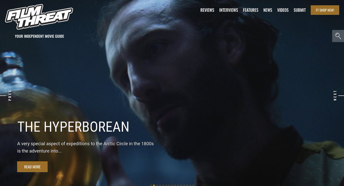 FilmThreat's tweet photo. “…as they get closer to the HMS Investigator something supernatural appears to have boarded…” Christophe Billien boards The Hyperborean for a most unusual voyage.
https://t.co/VgTQokoqCU #SupportIndieFilm #TheHyperborean #SciFi #Comedy https://t.co/kSld5aU3th