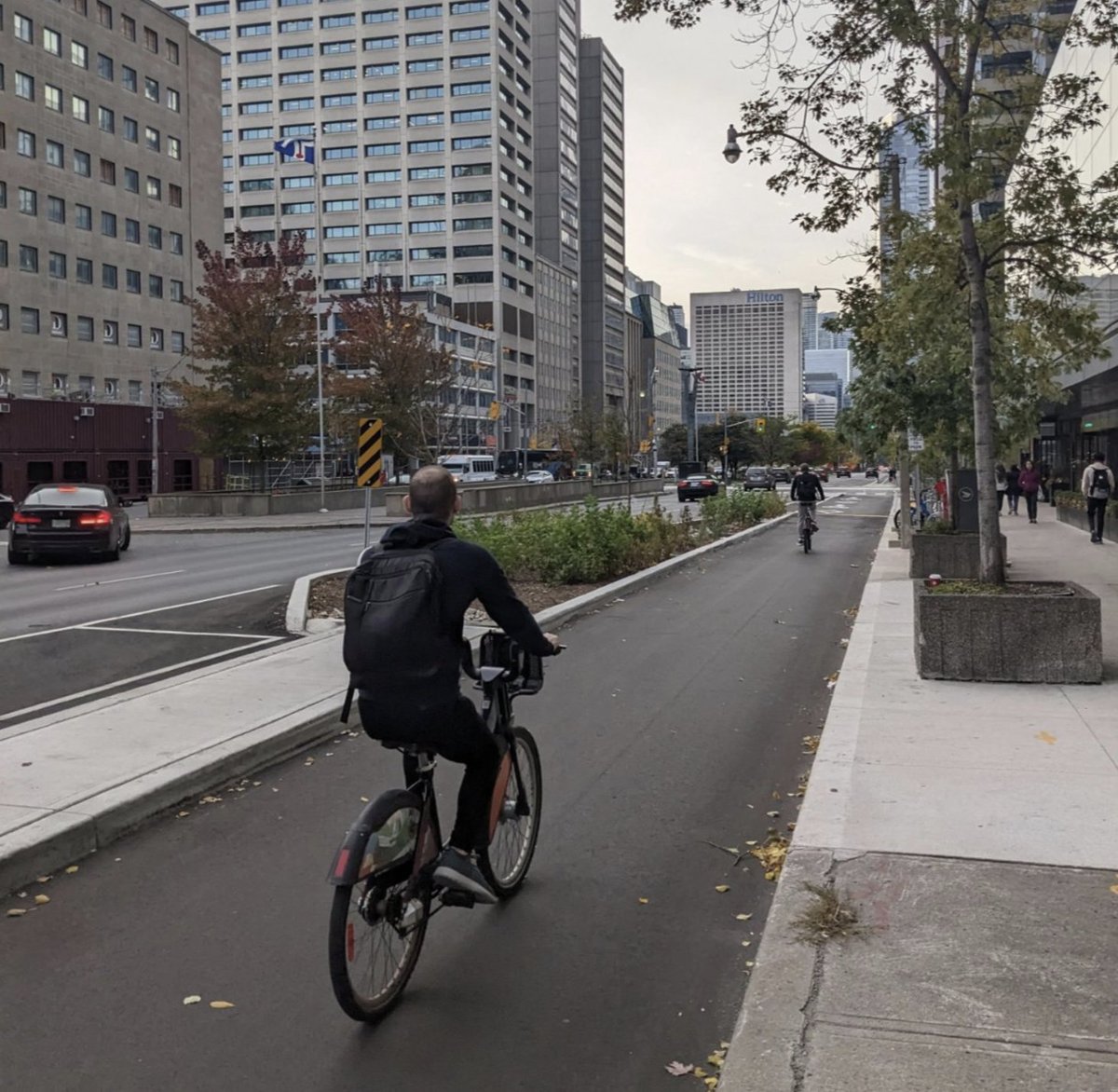<a href="/fordnation/">Doug Ford</a> <a href="/PrabSarkaria/">Prabmeet Sarkaria</a> The lanes on University, which <a href="/fordnation/">Doug Ford</a> likes to cite  as "causing congestion for ambulances", were designed with the hospitals to be used by ambulances, specifically.