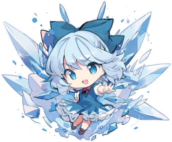 本日の一枚 499枚目  #本日の一枚 #東方 #チルノ 