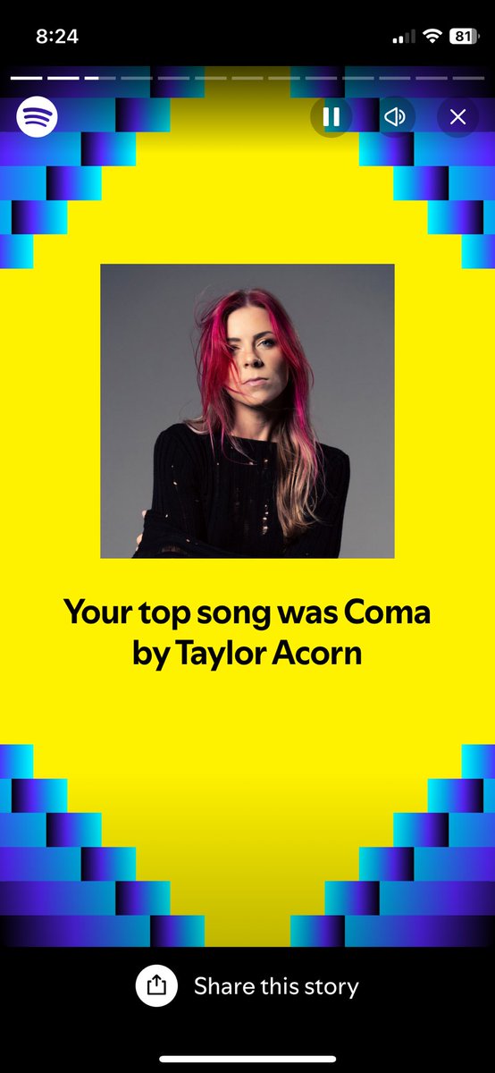 BridgetInAction's tweet photo. I always feel so called out by #SpotifyWrapped and this year is no different. 
@tayloracorn @taylorswift13 and @ArrowsInAction stay in my Top 5 and in a shocking (but well fuckin’ earned) development @JayHerrans and @musicbyknox take down @5SOS from the leaderboard. https://t.co/eoP6Kf7bIt