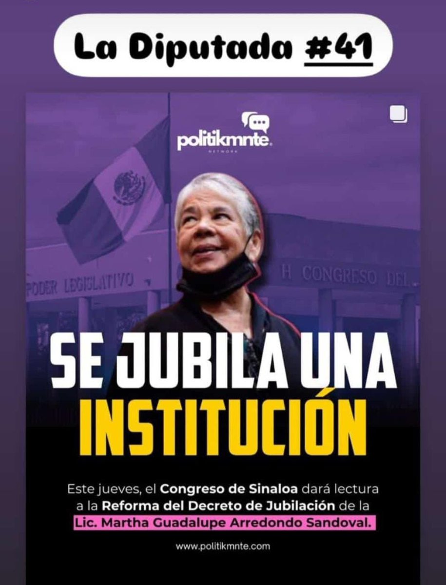 sergiomarioa's tweet photo. Marthita Arredondo, es un ejemplo de superación, profesionalismo, responsabilidad, compañerismo, de amor por el servicio público; fue un privilegio ser parte de los tiempos de Marthita en el congreso. https://t.co/lpXqKCtgxo