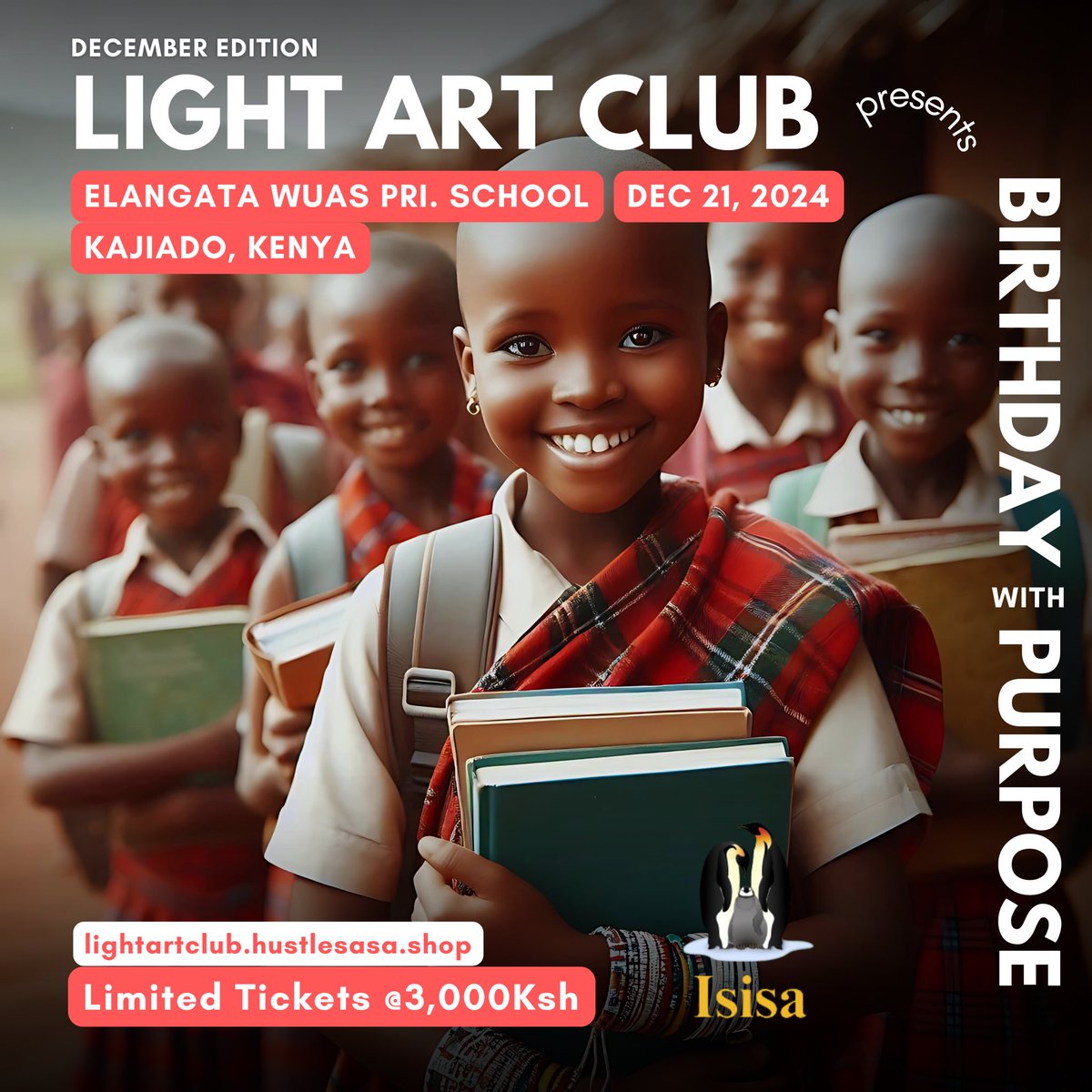 LightartClub's tweet photo. What a journey it’s been!🥹

Edition 12 of Birthdays With Purpose 2024🤩
We’ll be supporting Elang’ata Wuas Primary School in Kajiado in school painting and repairs❤️

As usual, we’d love for you to join us in making impact✨

You know by now, tickets go fast. See you soon😘 https://t.co/2AVfG1AoGl