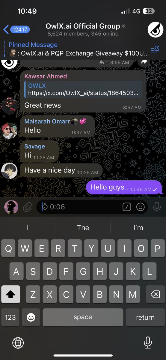 <a href="/OwlX_ai/">OwlX.ai</a> Here the 3 screenshot as a proof..

Tagging my real chads

<a href="/netnasir/">nasir ahmed</a> 
<a href="/hulihak8621/">Crypto Hulk</a> 
<a href="/tuckypet/">Tuck</a>

0xF0611b3a03eadF4B6D76D2623404bcA12d9a0eFd

Wish me best luck
Thanks